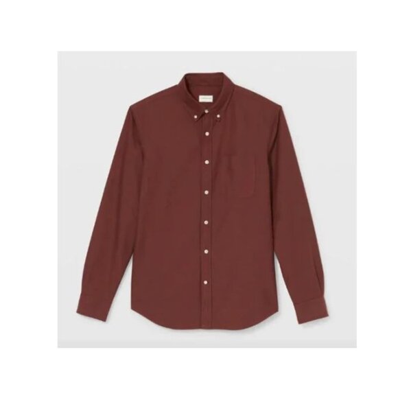 NWT Long Sleeve Solid Oxford Shirt | Club Monaco - Picture 1 of 4